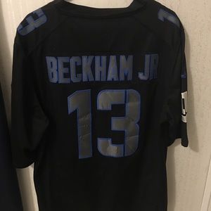 Black Odell Beckham Jr jersey.
